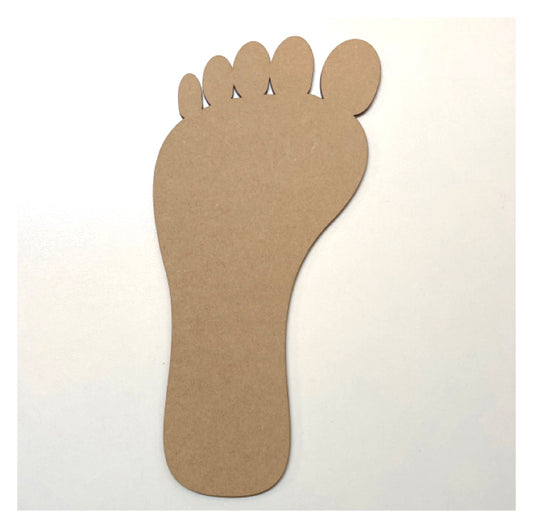 Foot MDF Wooden DIY Craft - The Renmy Store
