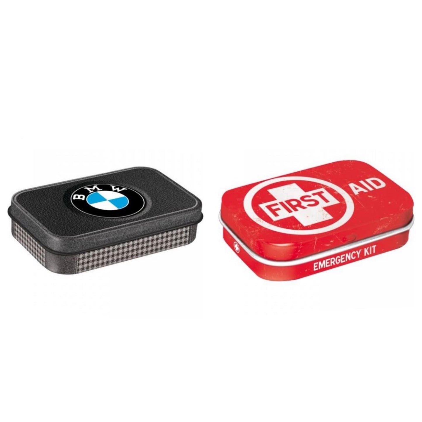 Mints BMW and First Aid Antique Vintage Retro Box - The Renmy Store Homewares & Gifts 