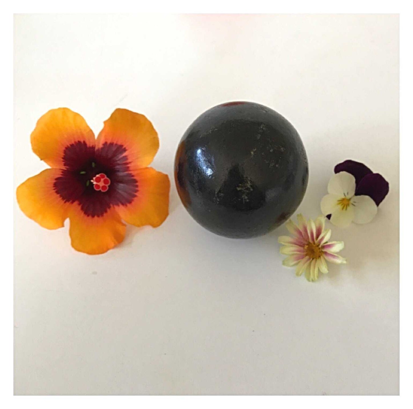 Crystal Tourmaline Black Sphere Ball