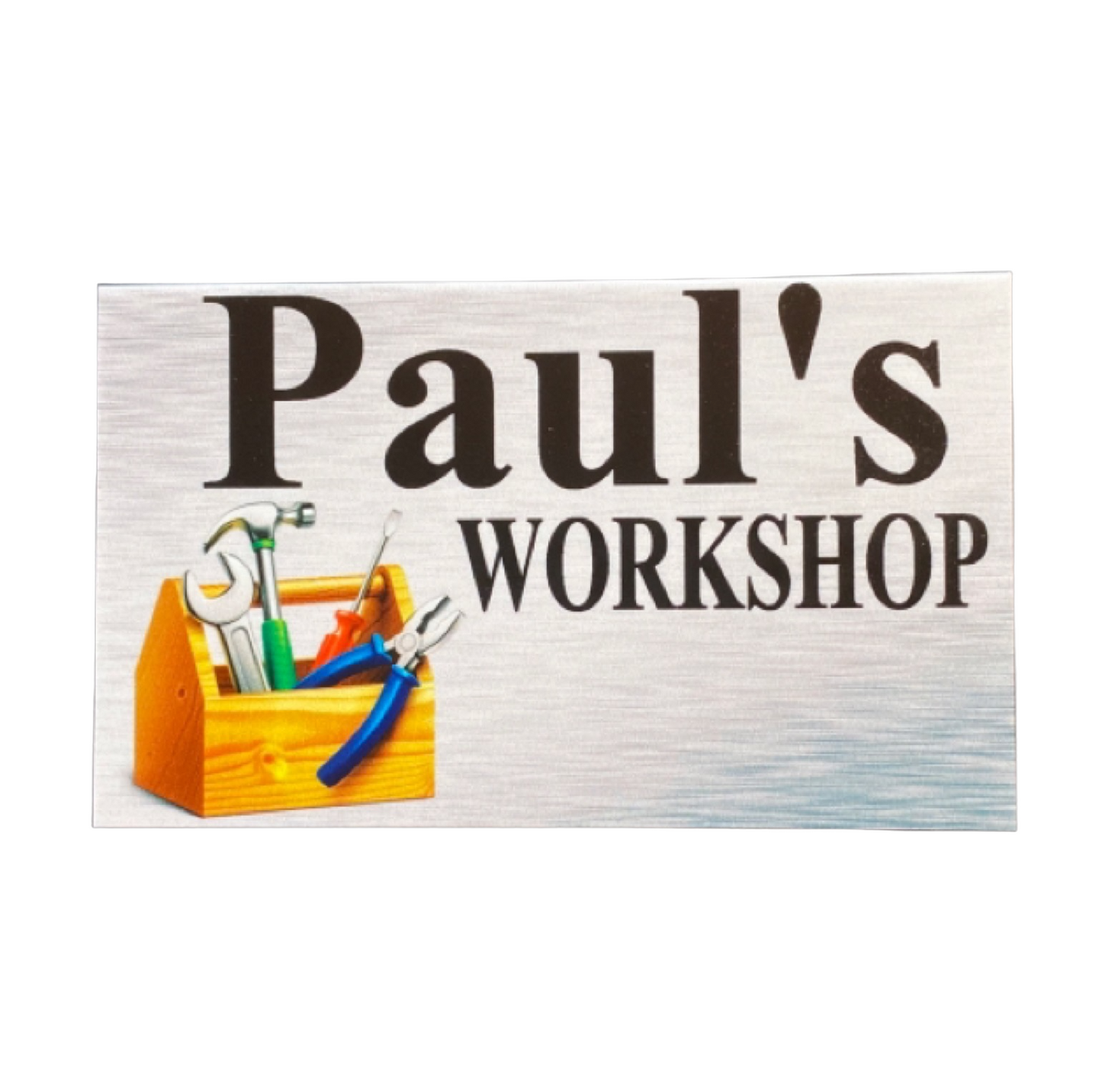 Workshop Tools Tool Custom Personalised Sign - The Renmy Store Homewares & Gifts 