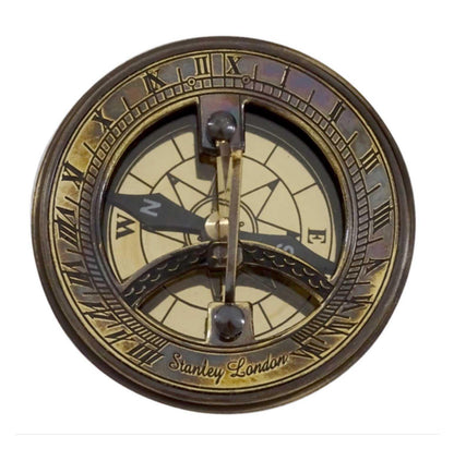 Compass Sundial Nautical Antique - The Renmy Store Homewares & Gifts 