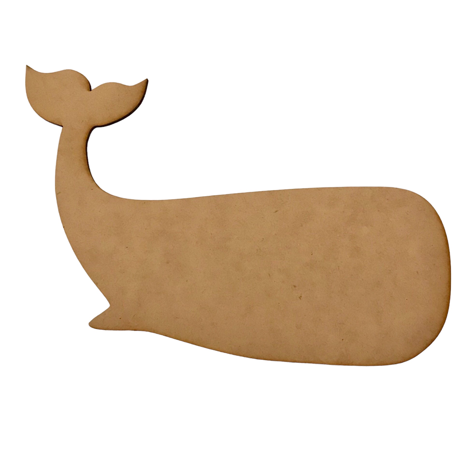 Whale Ocean Fish Beach House Wooden Raw MDF DIY Craft - The Renmy Store Homewares & Gifts 