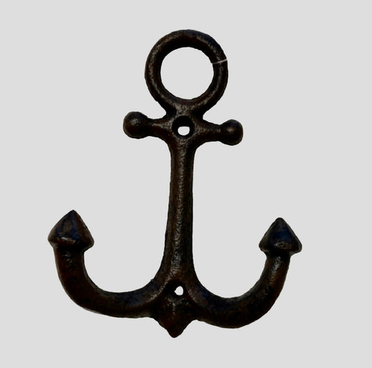 Hook Anchor Rustic Nautical Coastal