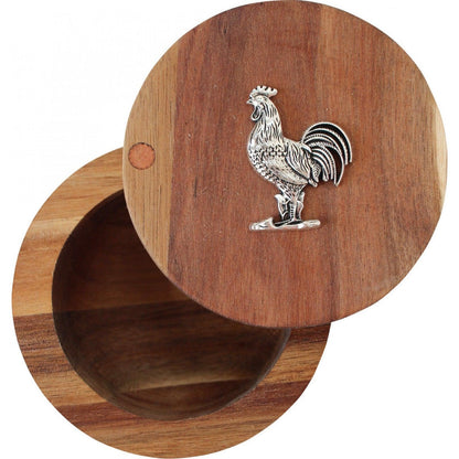 Celtic Salt Chicken Wooden Container Clucking Kitchen Sign Spoon Gift Pack - The Renmy Store Homewares & Gifts 