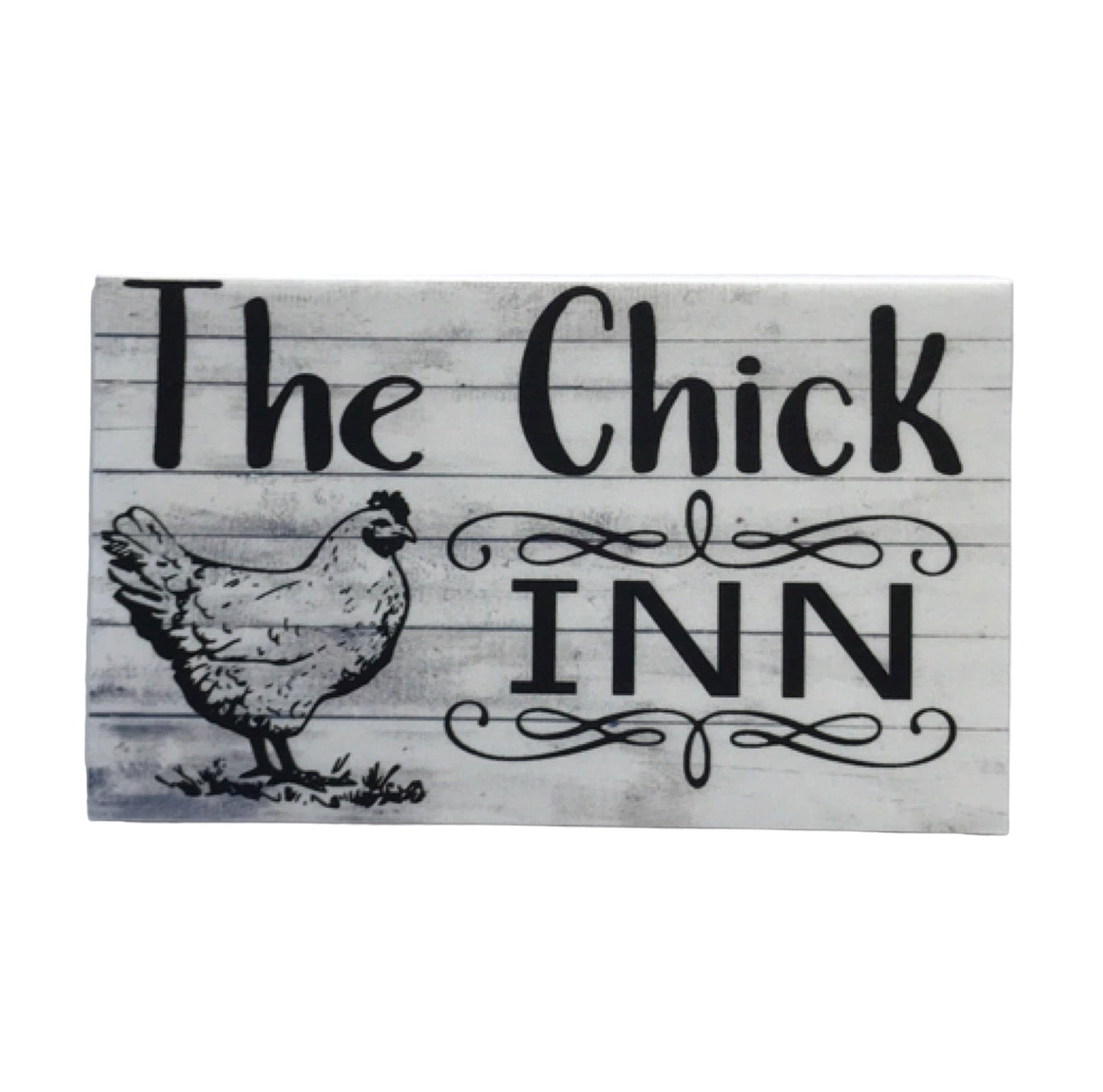 The Chick Inn Rustic Sign