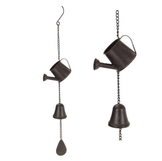 Bell Chime Vintage Watering Can Garden - The Renmy Store Homewares & Gifts 