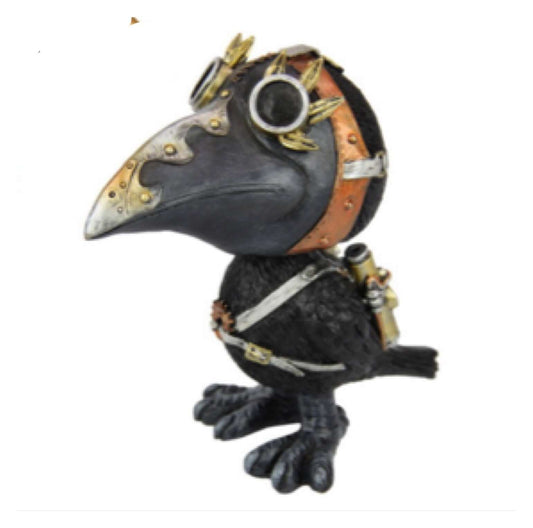Bird Steam Punk Funky Crow Retro Décor - The Renmy Store Homewares & Gifts 