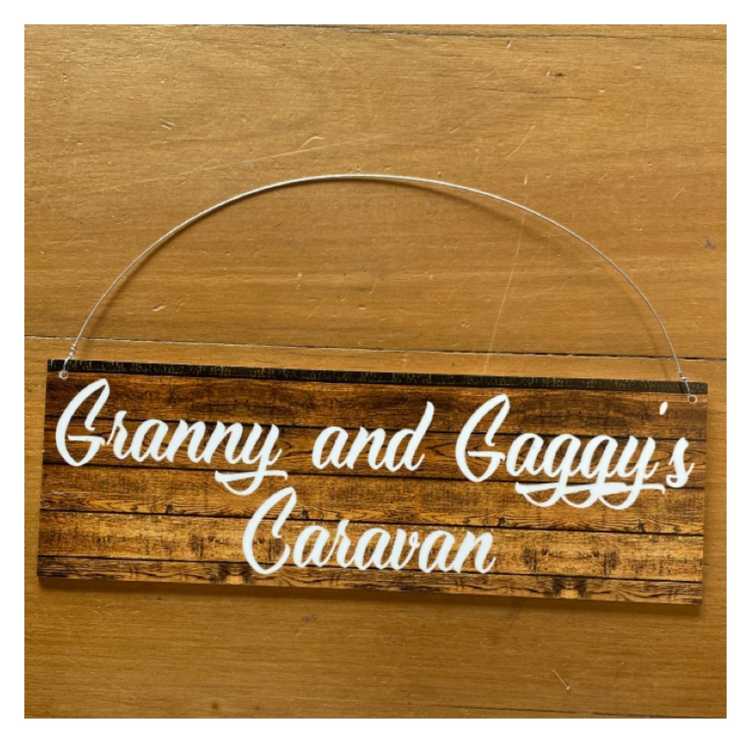 Label Name Custom Personalised Text Dark Sign - The Renmy Store Homewares & Gifts 