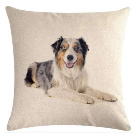 Cushion Cover Dog Oscar - The Renmy Store Homewares & Gifts 