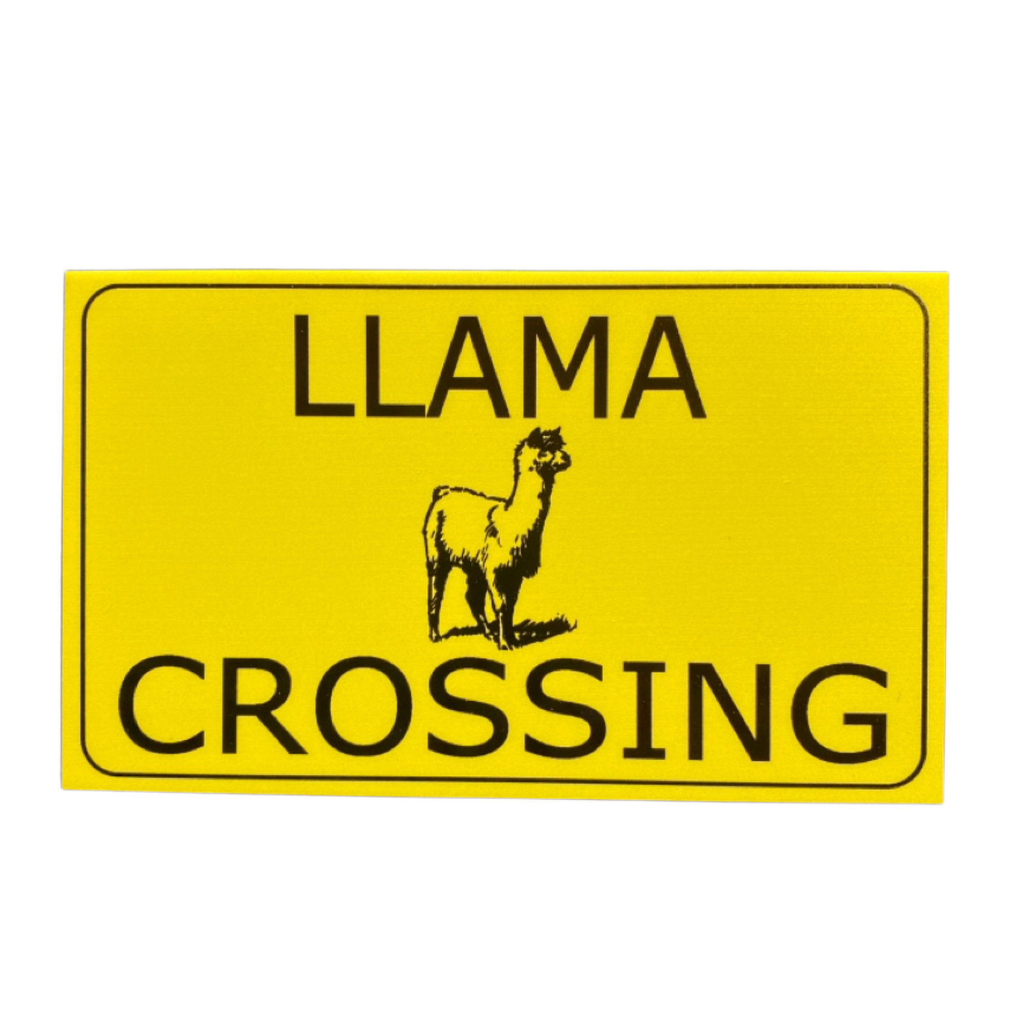 Llama Crossing Sign - The Renmy Store Homewares & Gifts 