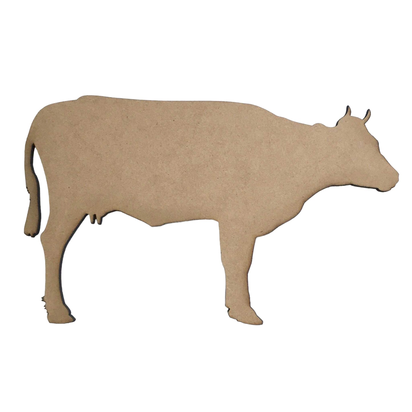 Cow MDF Shape Raw Cut Out Art Wood - The Renmy Store Homewares & Gifts 