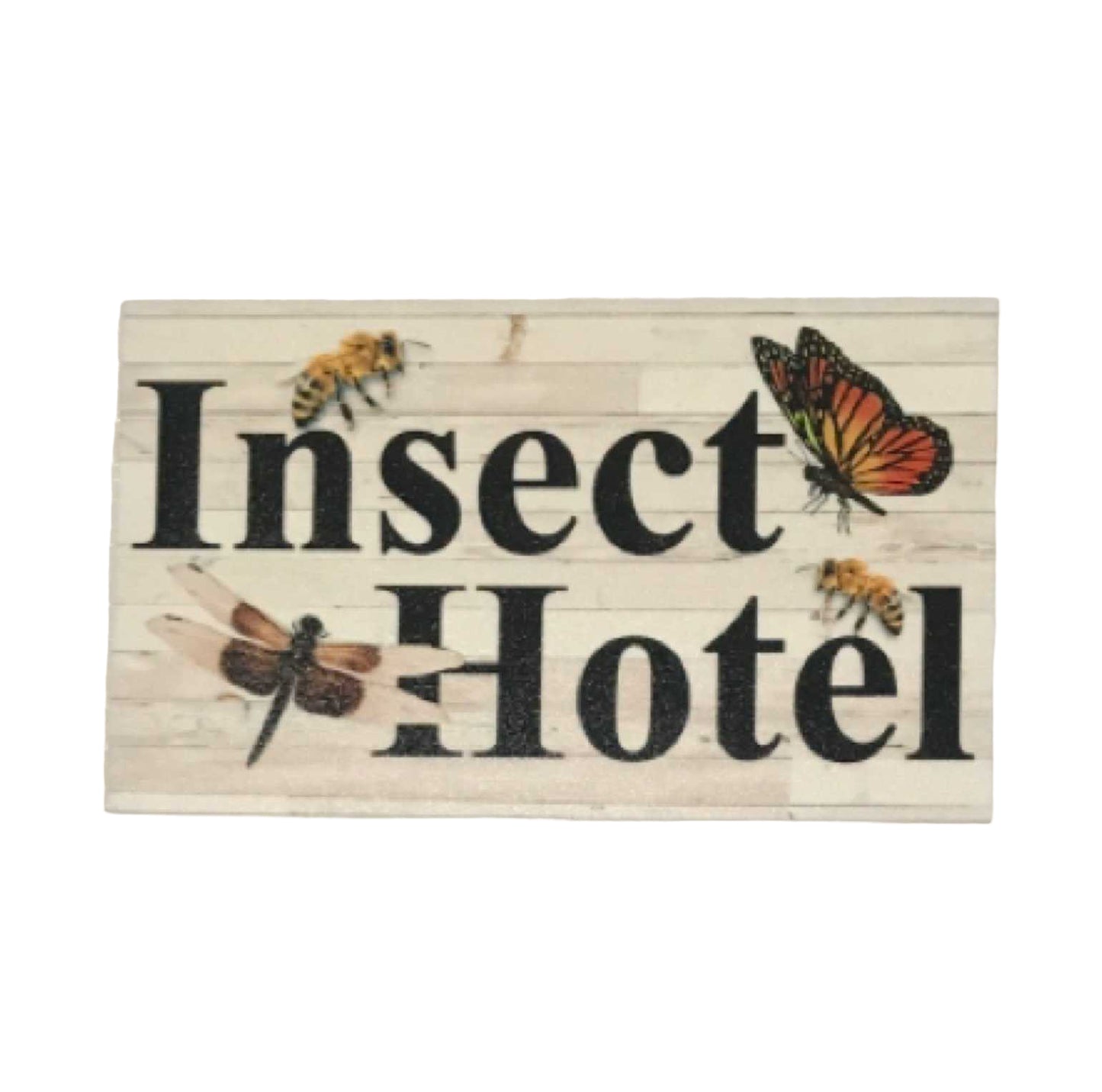 Insect Hotel Garden Sign
