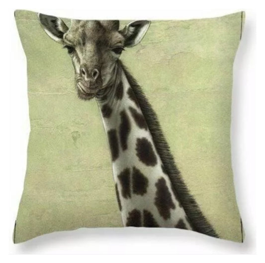 Cushion Giraffe Wild - The Renmy Store Homewares & Gifts 