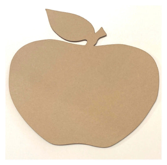 Apple MDF Timber DIY Raw Craft - The Renmy Store Homewares & Gifts 