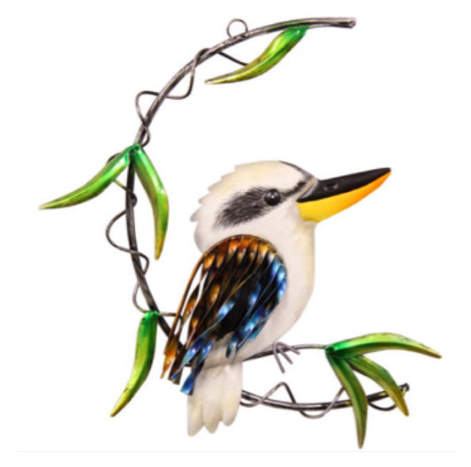 Kookaburra Bird Metal Garden Wall Art Décor - The Renmy Store Homewares & Gifts 