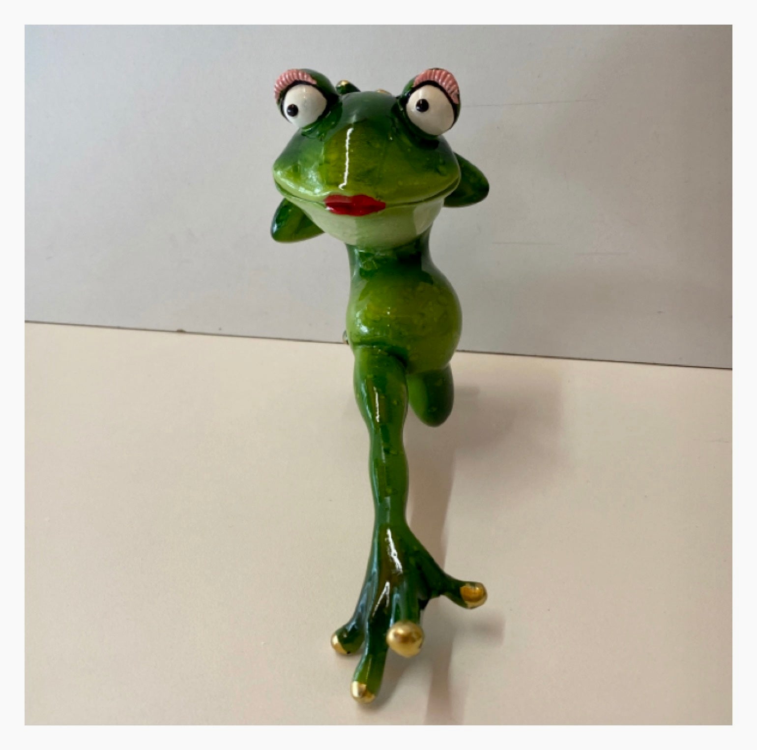 Frog Yoga Zen Stretch Ornament - The Renmy Store Homewares & Gifts 