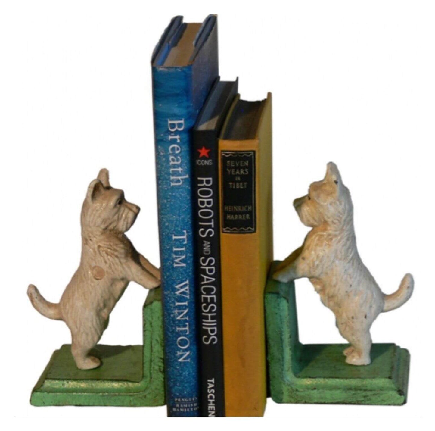 Book Ends Westie West Highland Terrier Dog