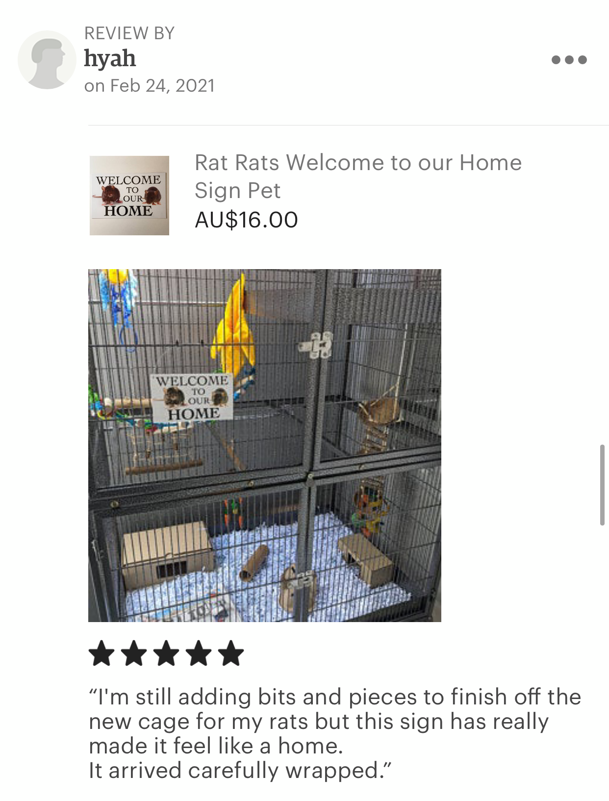 Rats Rat Welcome To Our Home Sign - The Renmy Store