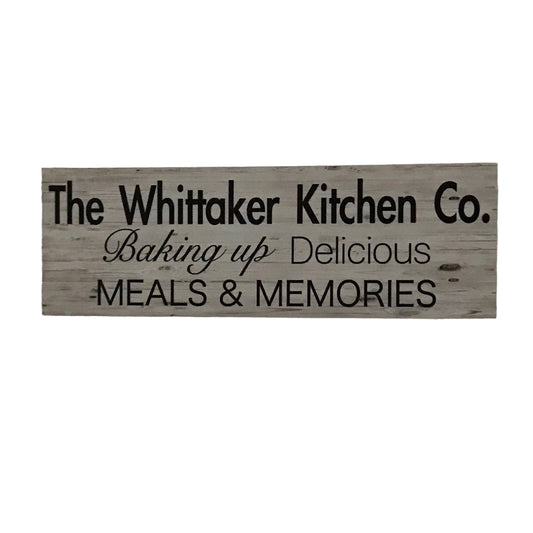 Vintage Kitchen Co. Custom Personalised Sign - The Renmy Store Homewares & Gifts 