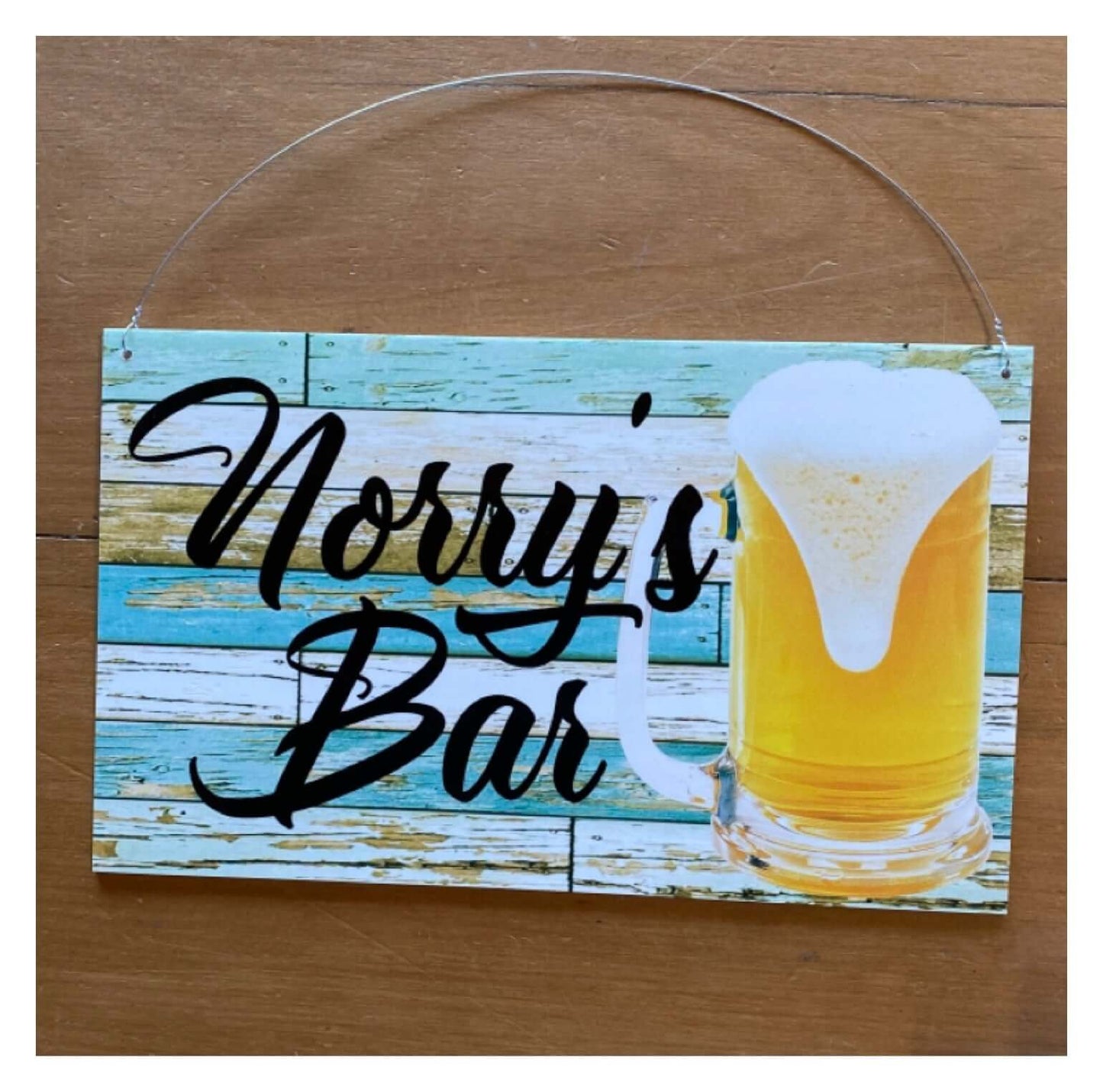 Beer Blues Bar Custom Sign - The Renmy Store Homewares & Gifts 
