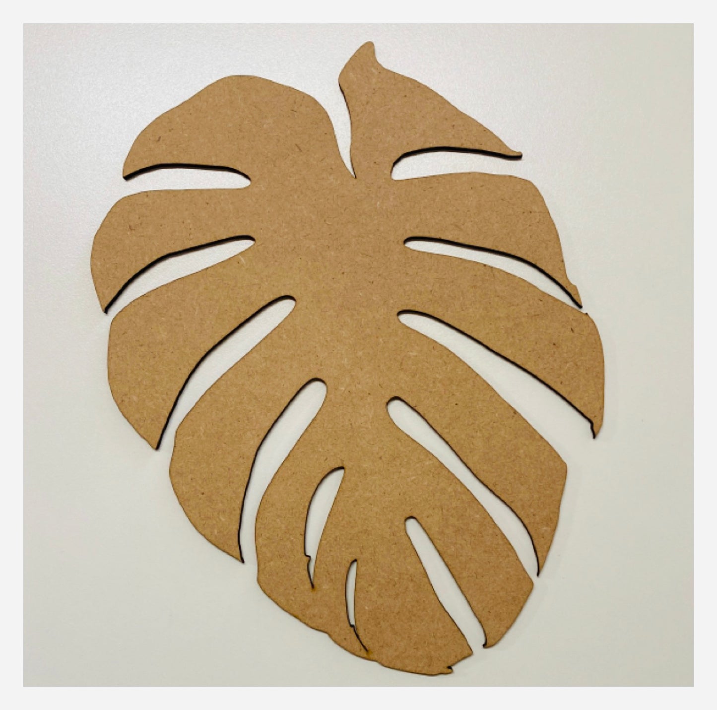 Monstera Leaf MDF DIY Raw Cut Out Art Craft Décor - The Renmy Store Homewares & Gifts 