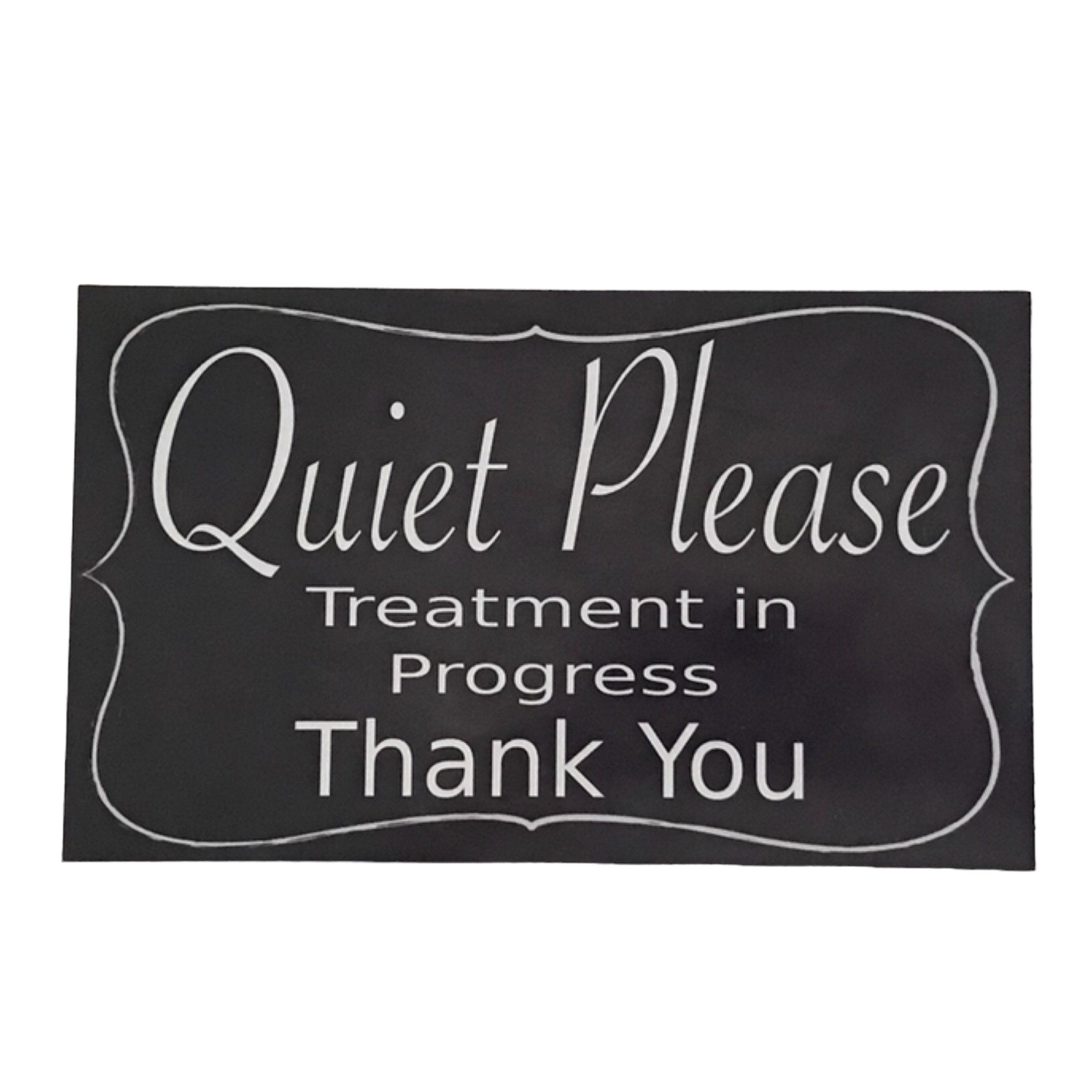 Quiet Please Clinic Treatment Massage Sign - The Renmy Store Homewares & Gifts 
