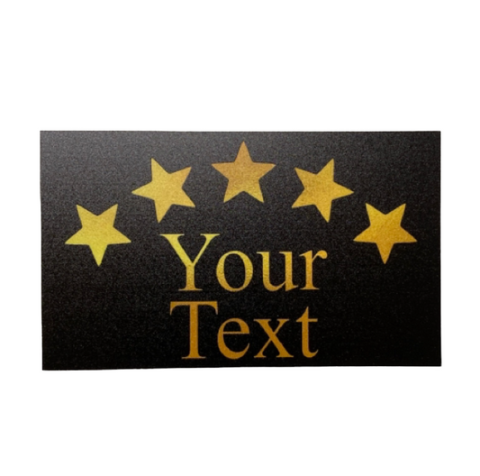 Star Stars Custom Customized Your Text Sign