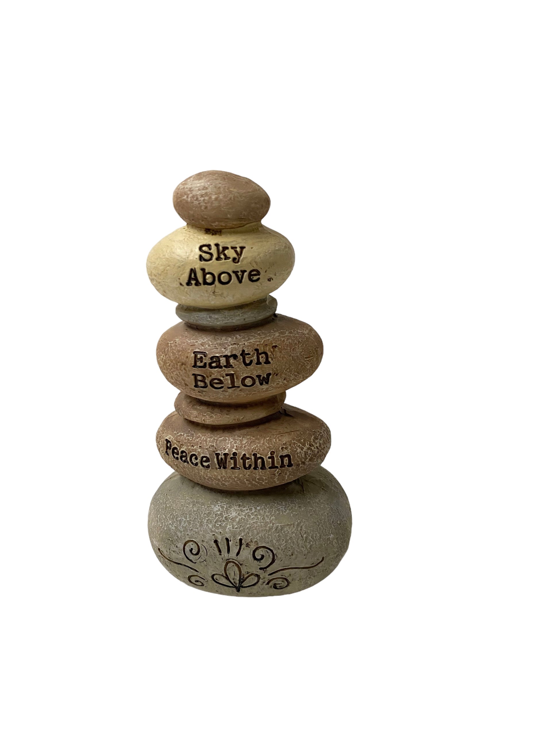 Inspirational Rock Stone Stack Peace - The Renmy Store Homewares & Gifts 
