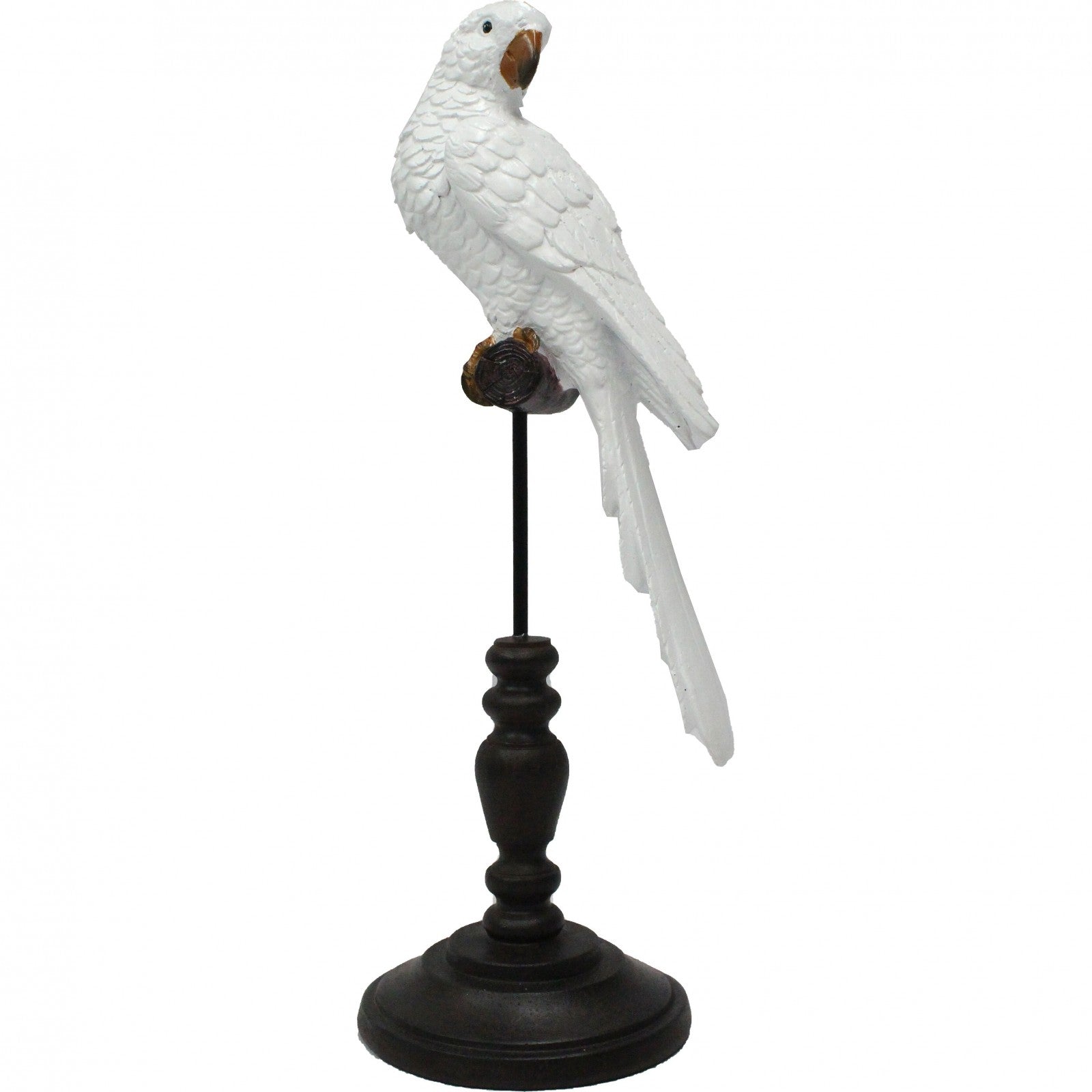 Parrot Bird On Stand Ornament - The Renmy Store