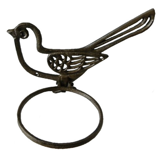 Planter Pot Wall Stand Bird Rustic Iron - The Renmy Store Homewares & Gifts 